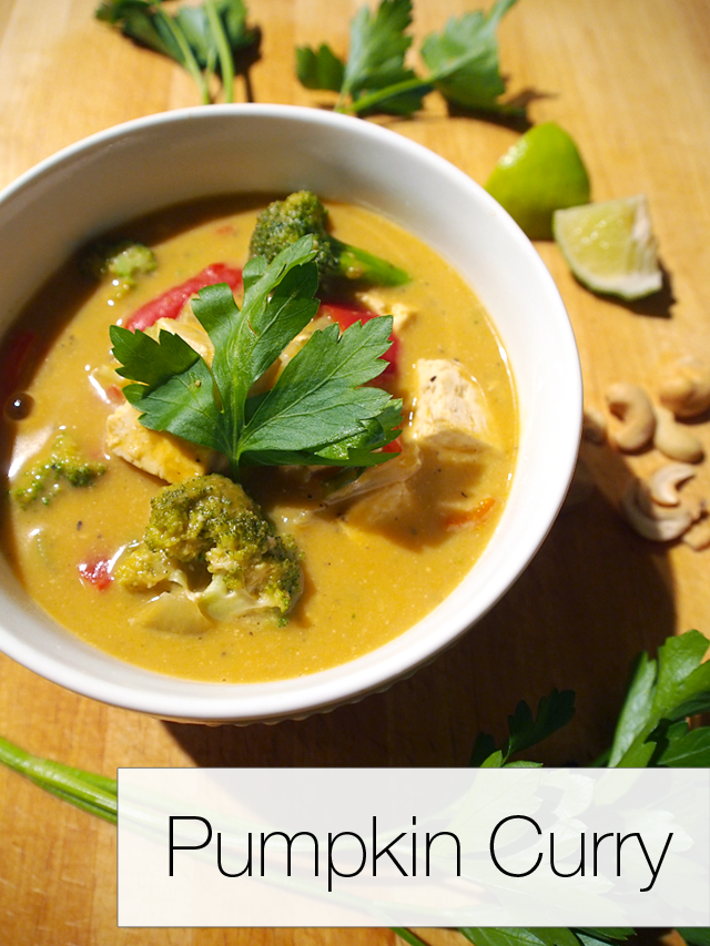 Homemade Pumpkin Curry with Tofu The Emerald Palate