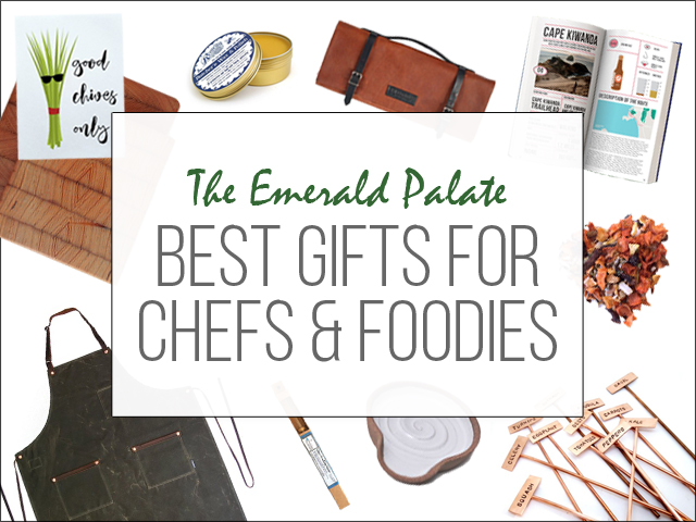 a holiday gift guide with the best gifts for chefs and foodies.