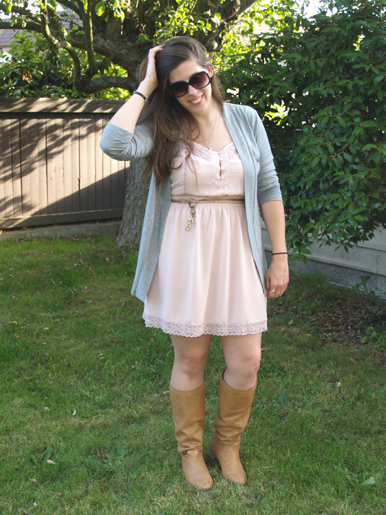 In Our Closet: Pink Slip Dress & Knotted Belts - The Emerald Palate