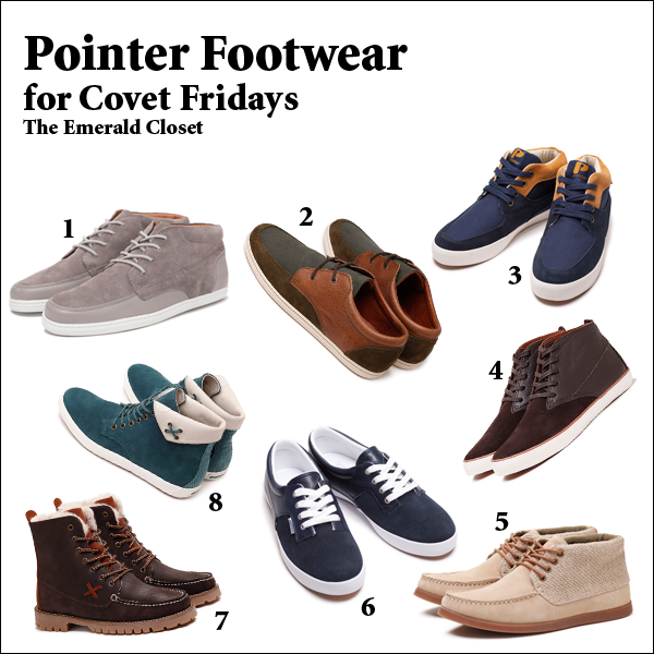 Pointer Footwear for Covet Fridays The Emerald Palate