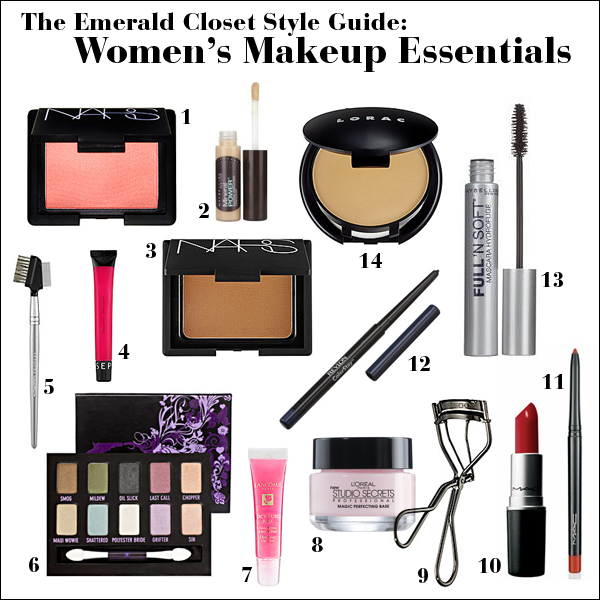 Women S Makeup Essentials The Emerald