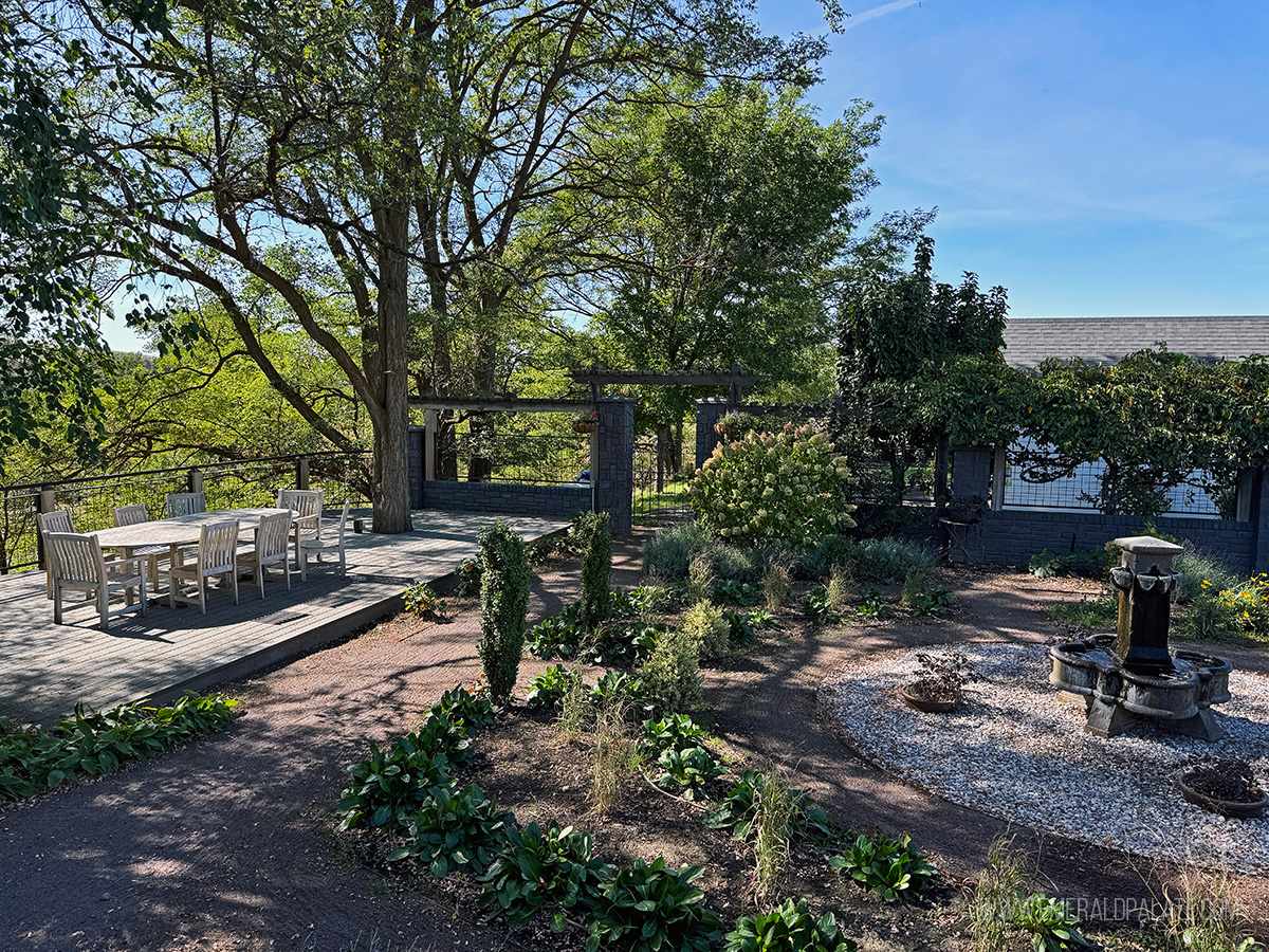 gardens at Abeja Winery