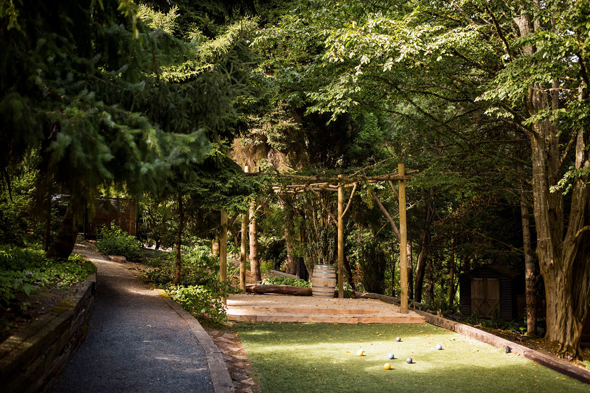 bocce ball at JM Cellars, one of the best wineries in Woodinville