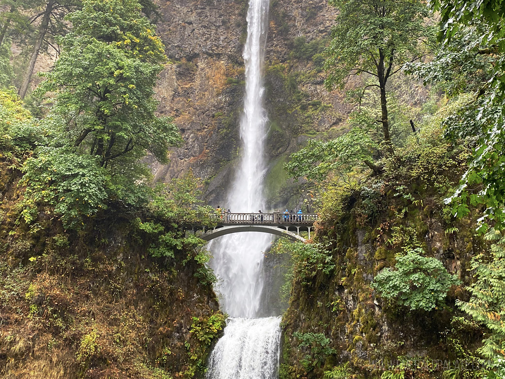 waterfall you'll see when visiting Columbia River Gorge