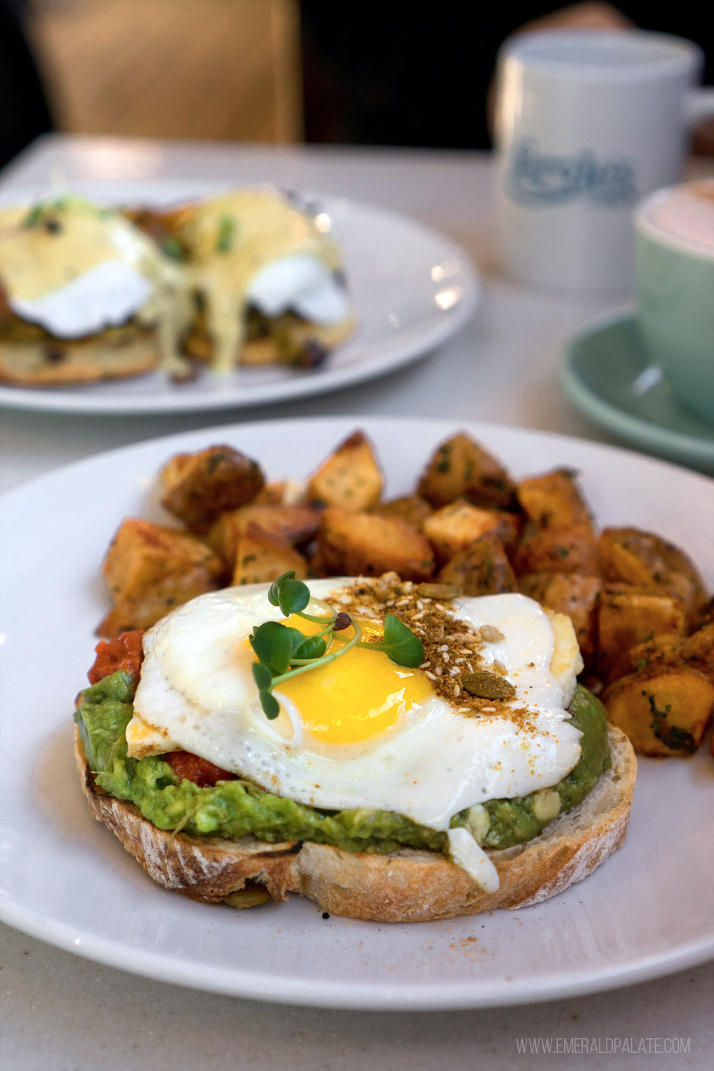 avocado toast from one of the best Whistler restaurants