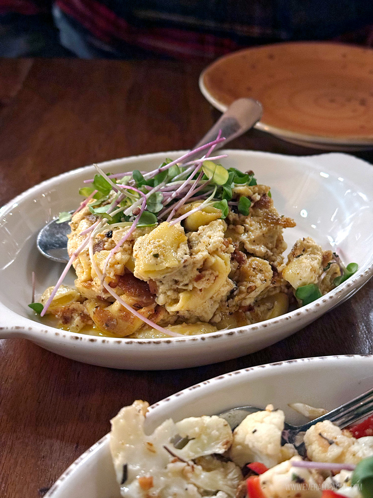 vegan mac and cheese from one of the best vegan restaurants in Seattle