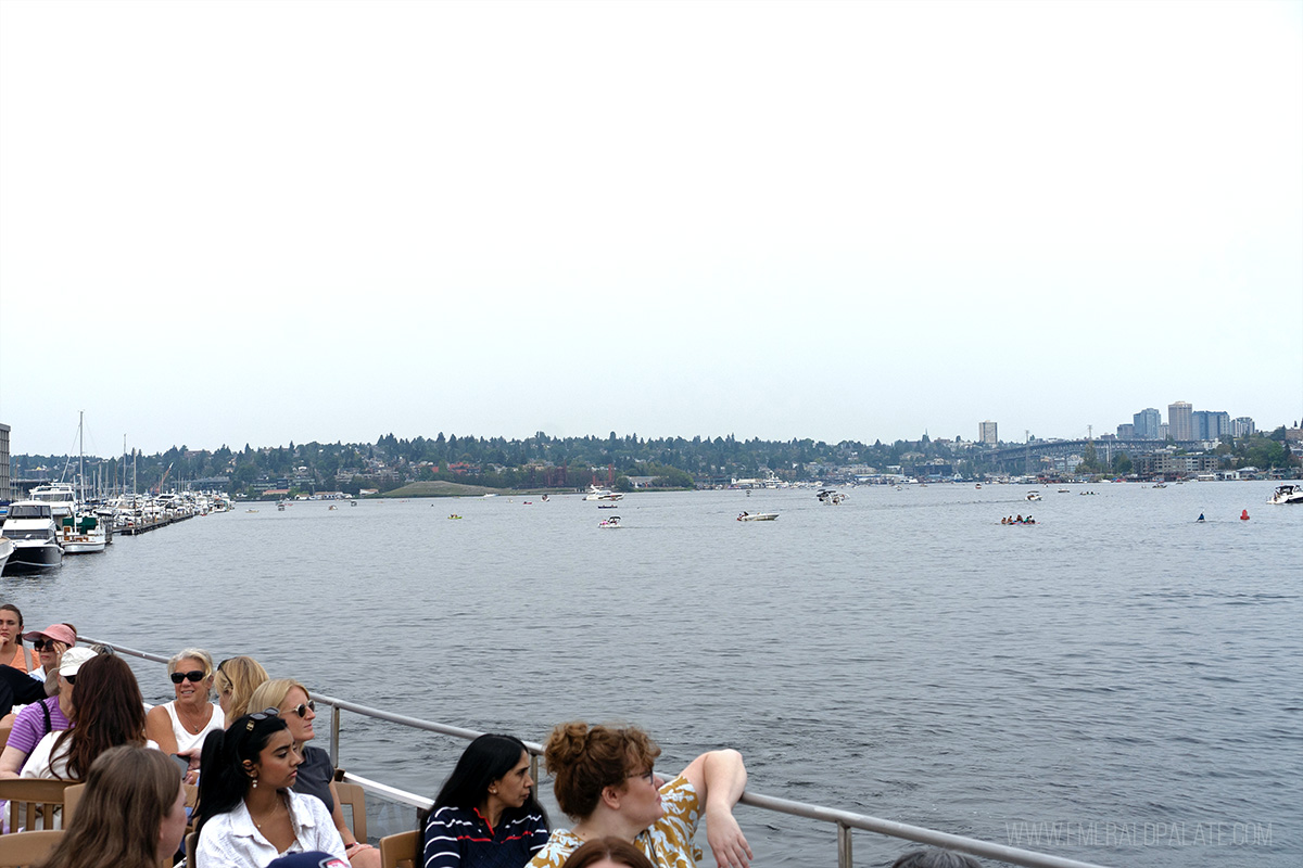 people enjoying Argosy Cruises, one of the best ways to spend 2 days in Seattle