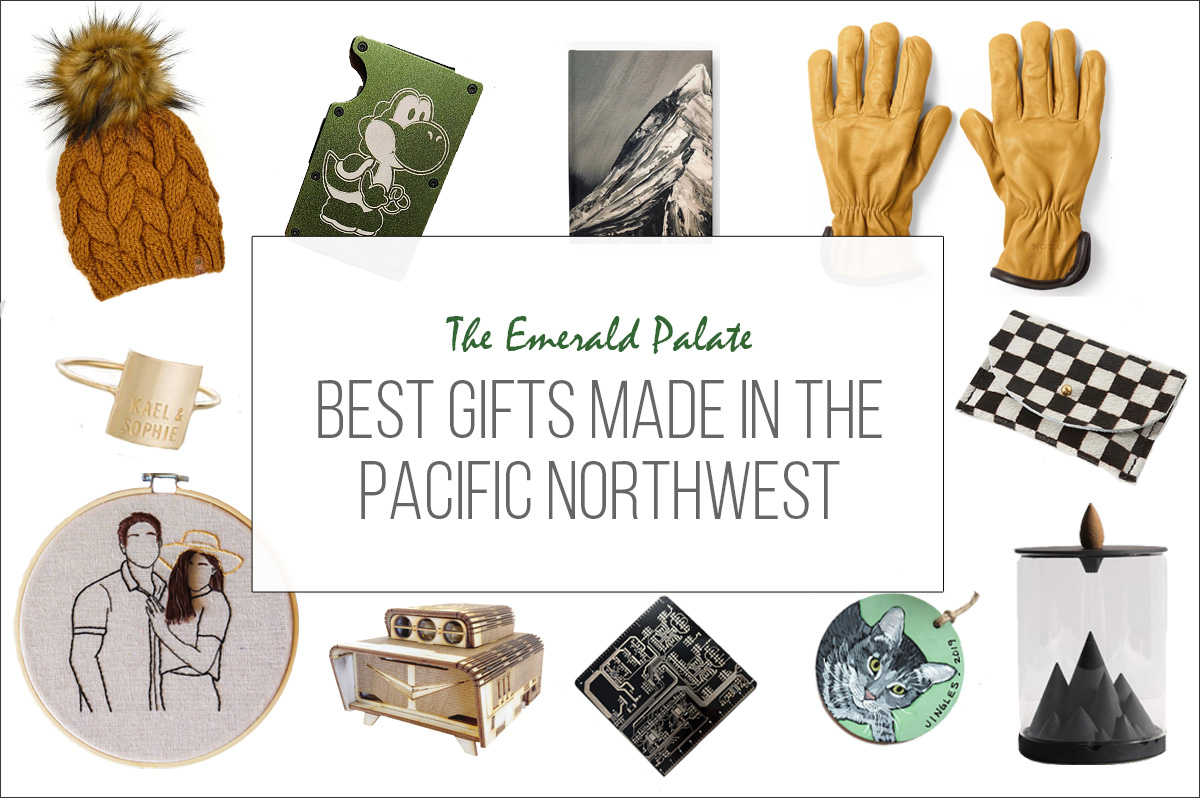 Collection of the best Pacific Northwest gifts for plant parents, adventurers, sentimental, eco conscious, entrepreneurial, geeks, nerds, and techies!