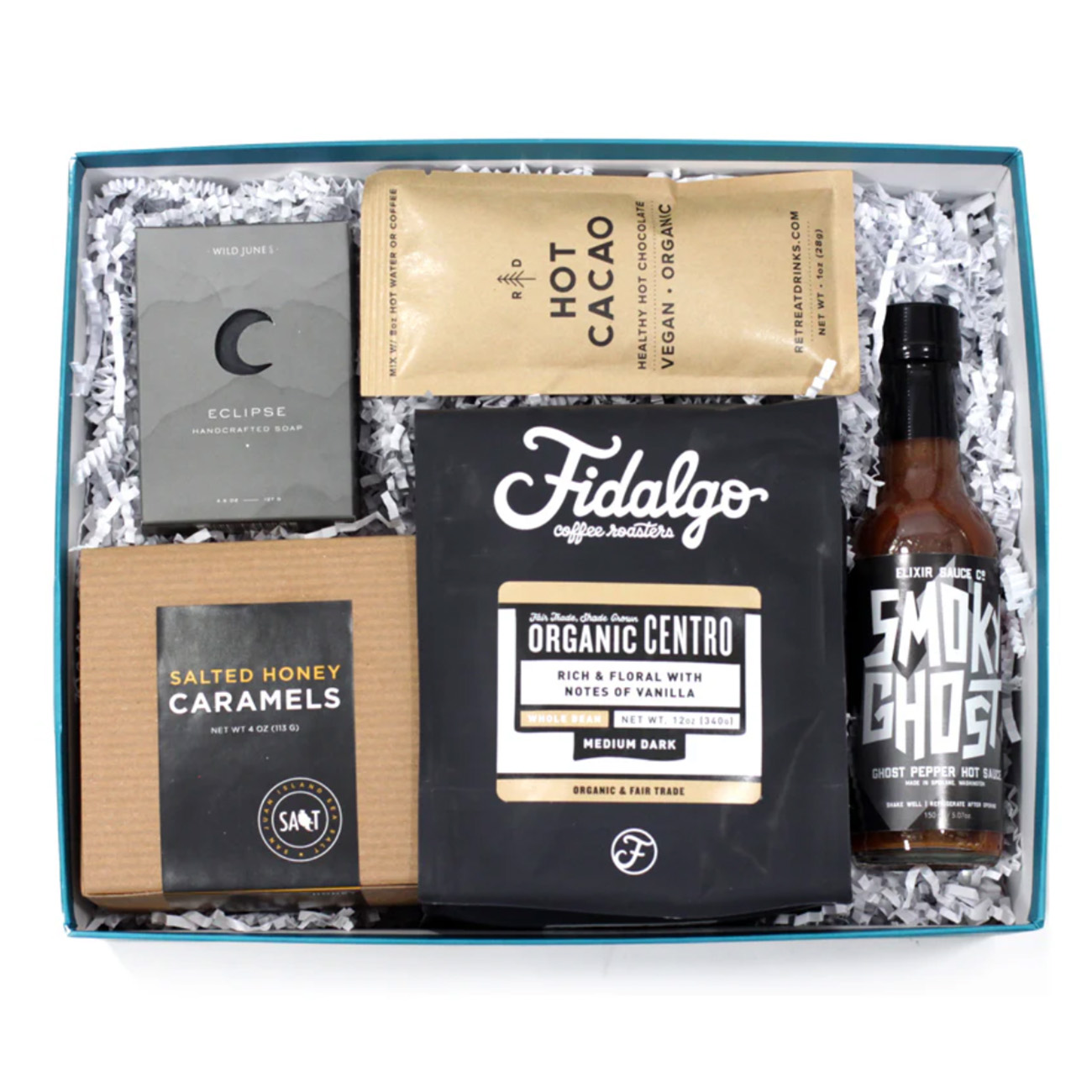 PNW food gifts in a gift box