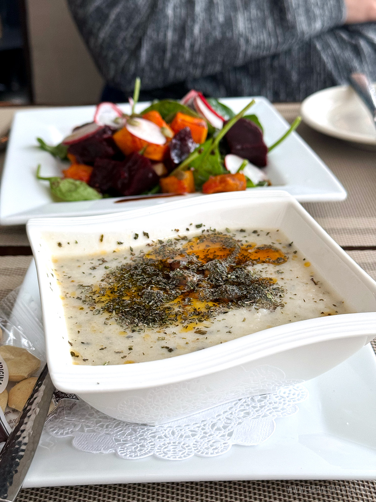 soup from a Turkish restaurant in Seattle