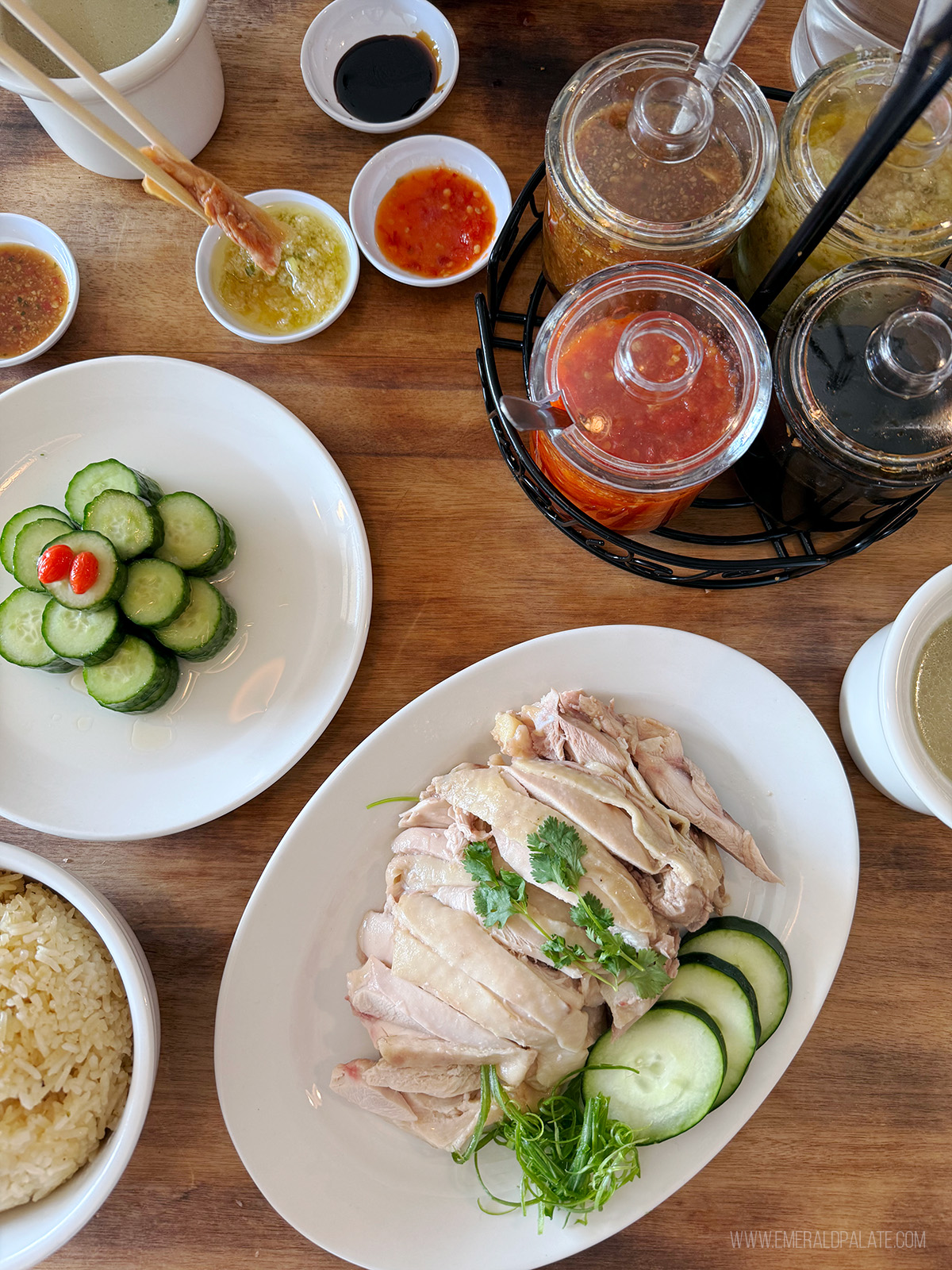 chicken and rice from a Ballard lunch spot