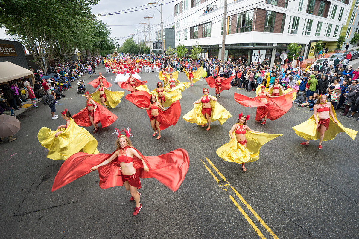 Fremont Solstice Parade, one of the best things to do in Seattle in June