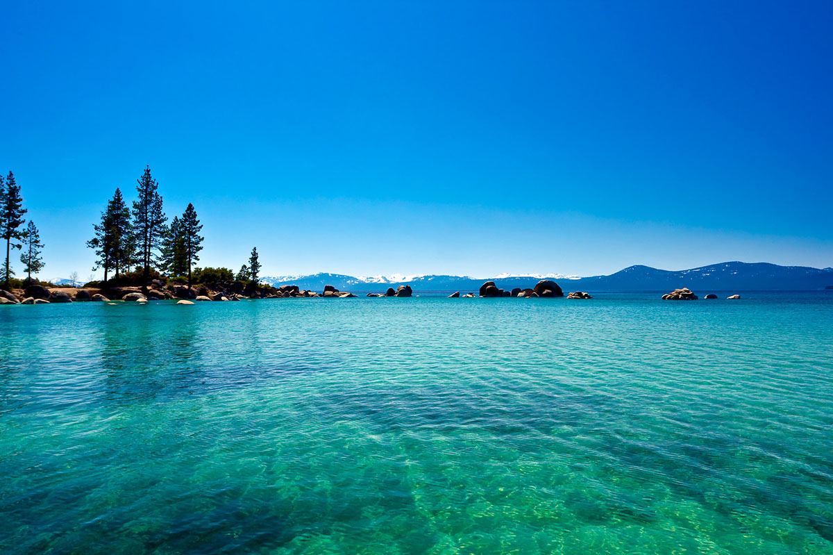 Lake Tahoe, one of the best places to visit on the west coast