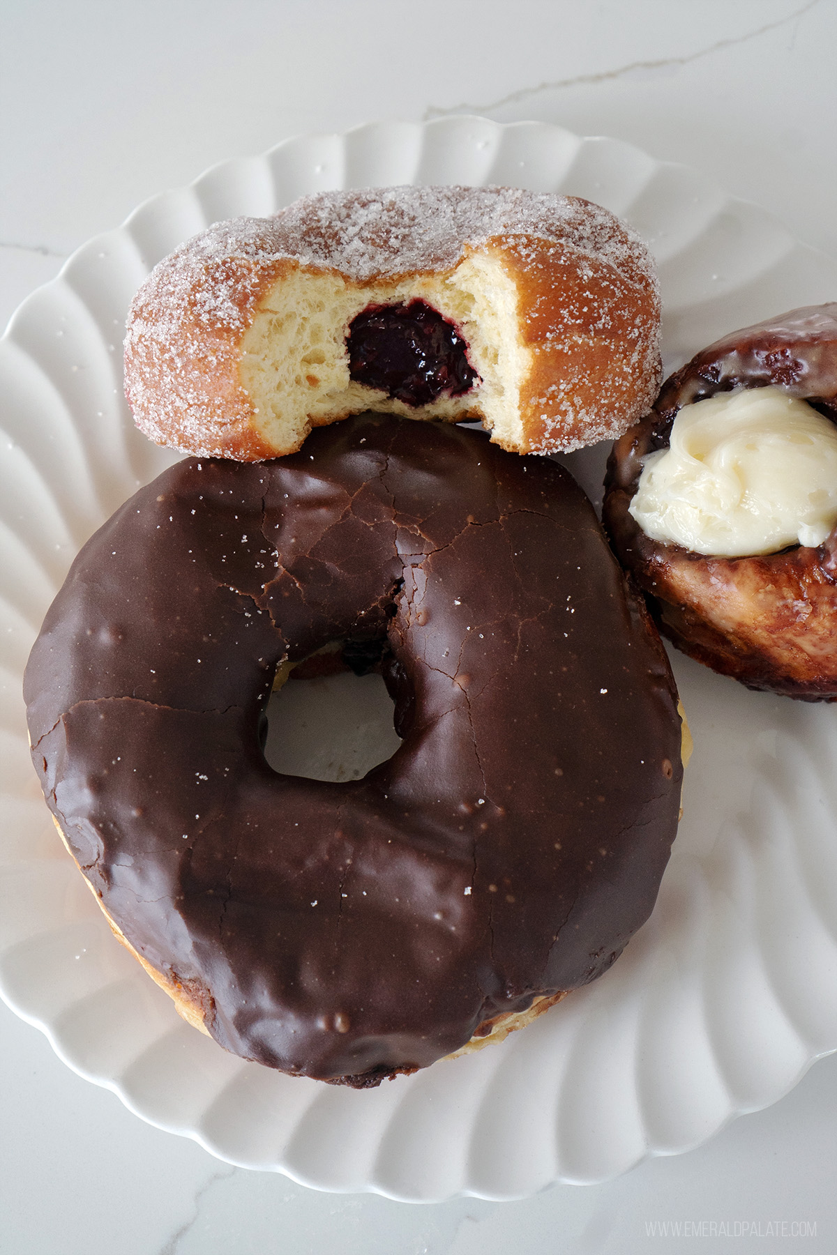 doughnuts from Sluys, one of the best things to do in Poulsbo