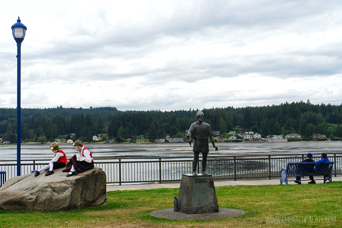 Liberty Bay Waterfront Park during Midtsommer Solstice, one of the must do Poulsbo activities