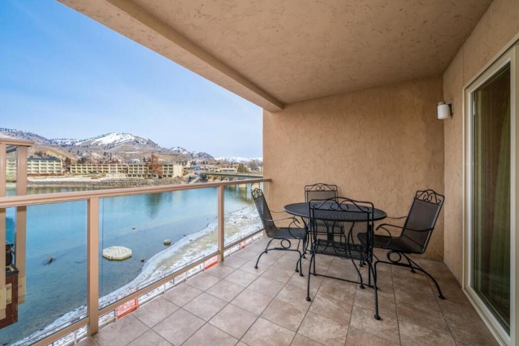 View from patio at Grandview Lake Chelan, one of the best places to stay in Lake Chelan