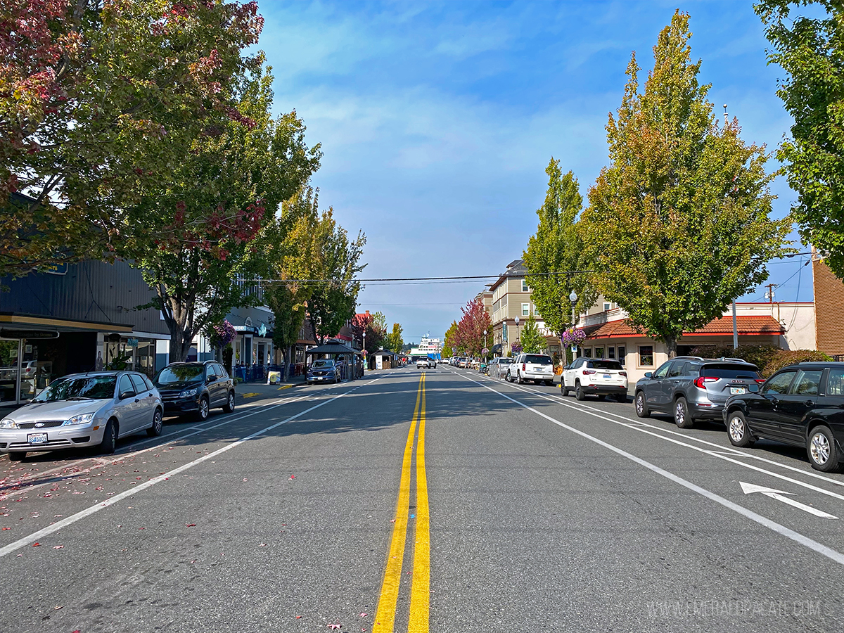 Commercial Drive in Anacortes WA