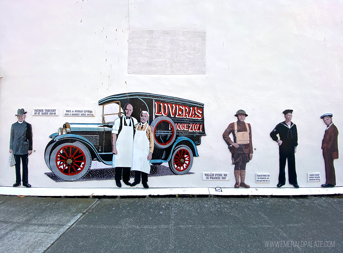 Mural in downtown Anacortes