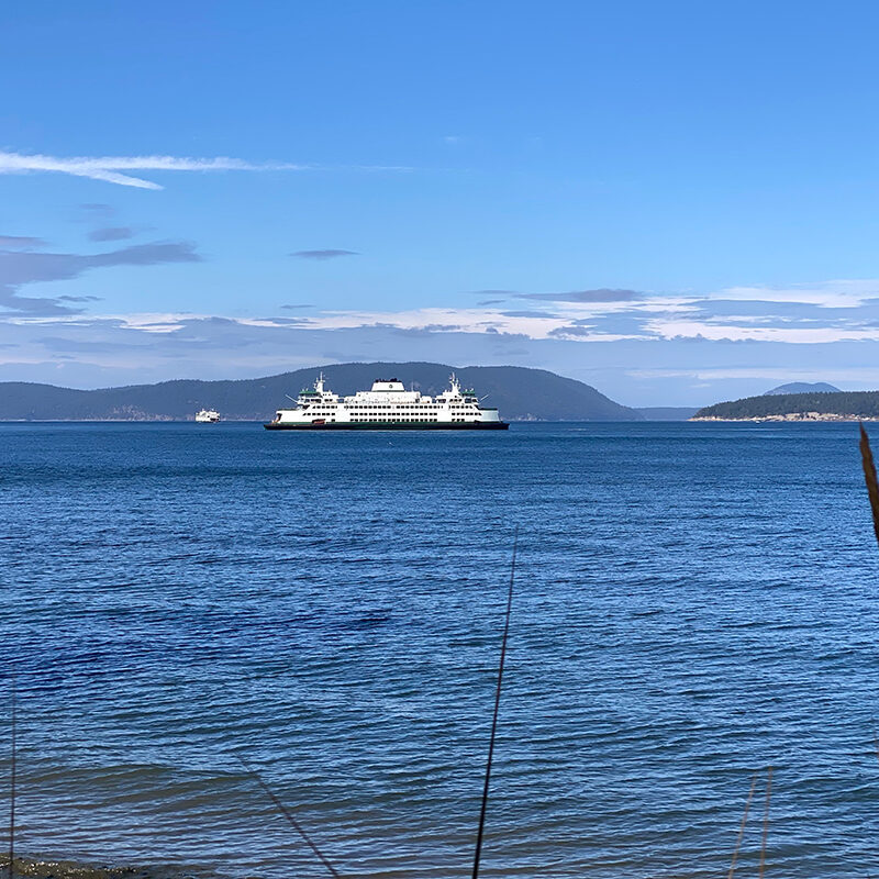 ferry to the islands, one of the best things to do in Anacortes WA