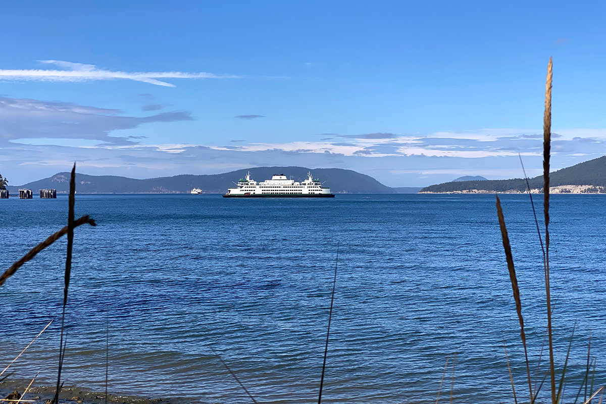 ferry to the islands, one of the best things to do in Anacortes WA