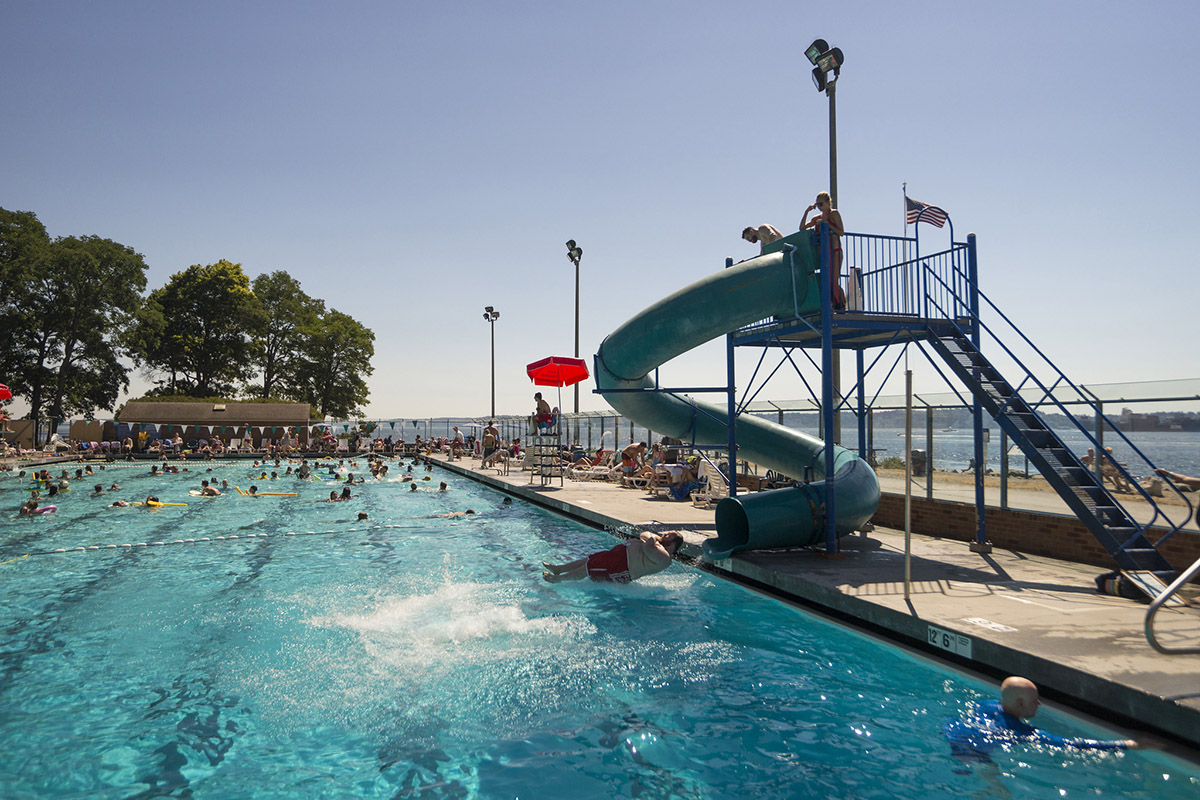 Colman swimming pool, one of the best Seattle water activities