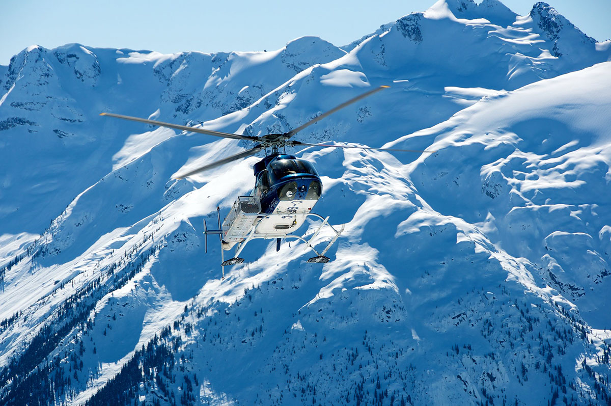 heliskiing in Whistler