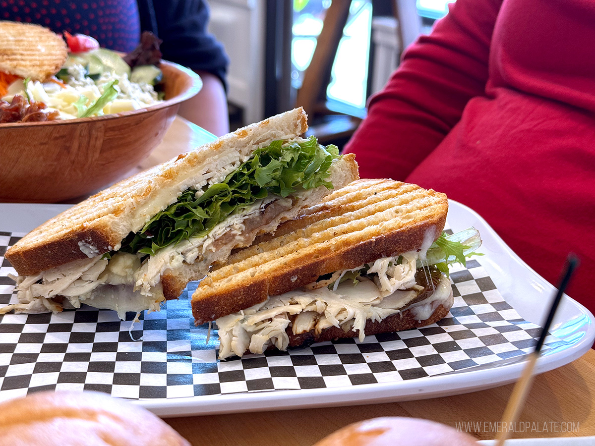 sandwich halves stacked on top of each other