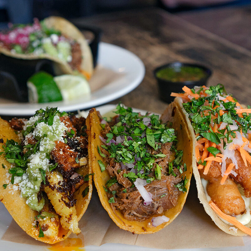 corn tortilla tacos from one of the best restaurants in Walla Walla, WA