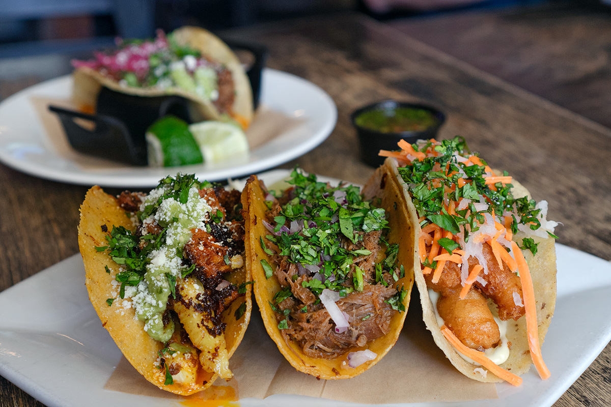 corn tortilla tacos from one of the best restaurants in Walla Walla, WA