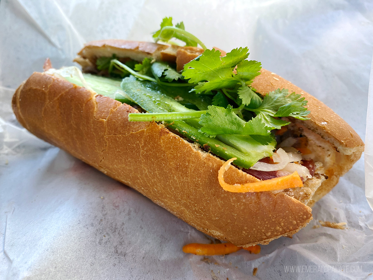 banh mi from one of the best restaurants in Beacon Hill Seattle, WA